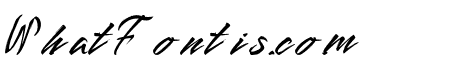 Brushy Italic