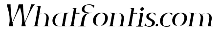 Glorify SH Italic