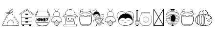Honey Bee Dingbats