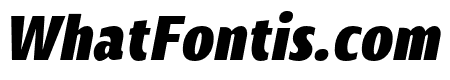 Mally Condensed Black Italic