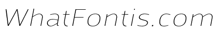Mally Thim Italic