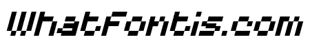 PixelBots-Italic