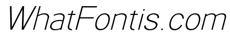 Compactible Thin Italic