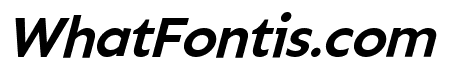 Derika Sans Regular Italic