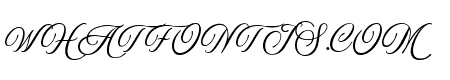 Harume Roman Calligraphy