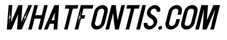 Montelgo Sans Serif Italic