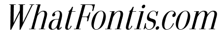 Arshila-LightItalicCondensed