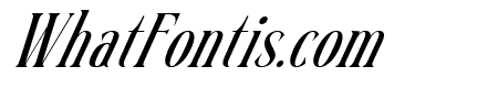 Barcode Italic