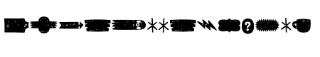 Elah Rock XDingbats