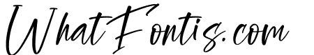Frenchy Glover Italic