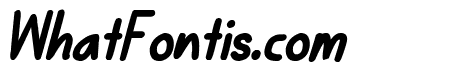 Hanberra Bold Italic