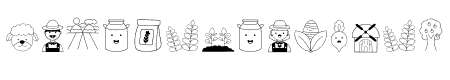 Happy Family Farm Dingbats