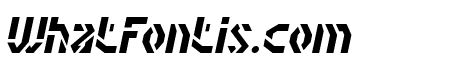 THE FLAT SHAPE Italic