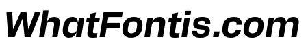 Alfabet Bold Italic