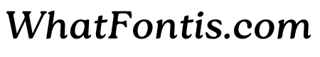 Roca Regular Italic