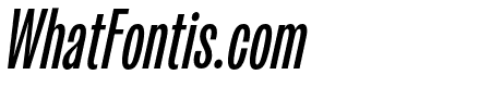 Kensington Compressed Medium Italic
