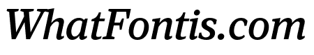 Viroqua Semibold Italic