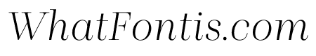 Presti Display Book Italic