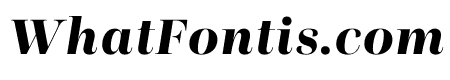 Presti Display Bold Italic