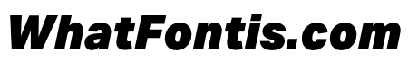 Aktiv Grotesk Armn Black Italic