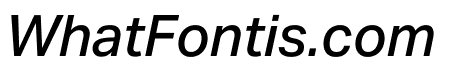 Aktiv Grotesk Mlym Medium Italic