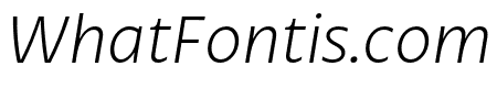 Bruna Light Italic