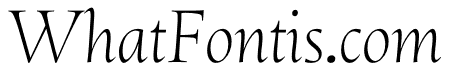 Oculi Display Light Italic
