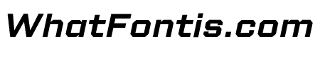 Shuttleblock Narrow Demi Italic