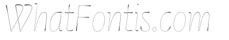 Cerulya CF Light Italic