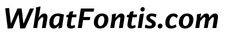 Guyot Sans Bold Italic