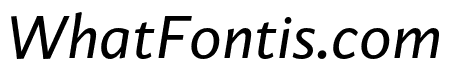 Guyot Sans Italic