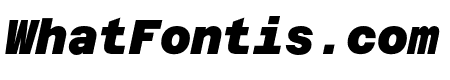 AzeretMono BlackItalic
