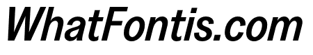 GreedNarrowTRIAL MediumItalic