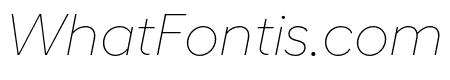 HellixTRIAL ThinItalic