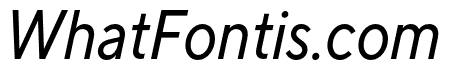 TT Norms Pro Condensed Normal Italic