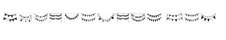 Cute Bunting Banners Regular