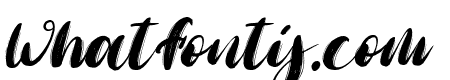 Santa Train Italic
