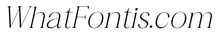 Bevenida Light Italic
