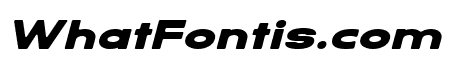SERVO ROUNDED Black Italic