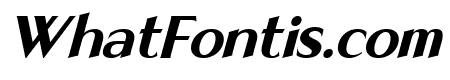 Infinita Sans Bold Oblique