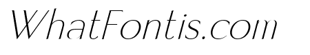 Infinita Sans Thin Oblique