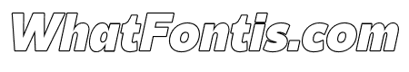 Normaliq-BlackItalicOutline