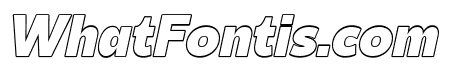 Normaliq Black Italic Outline