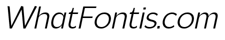 Normaliq Light Italic
