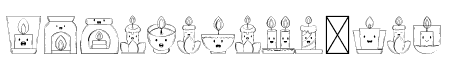 Candle Dingbats