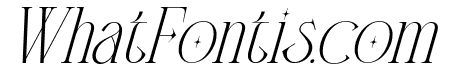 PARANOID CHARACTER LIGHT ITALIC