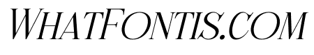 Holage Italic