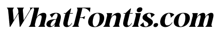 Hanfiye Guesterya Serif Italic