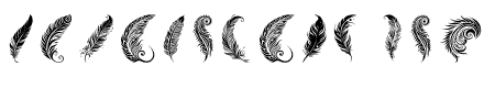 Maori Feathers Regular
