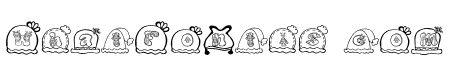 Mam Hat Christmas Font Groovy Retro-2